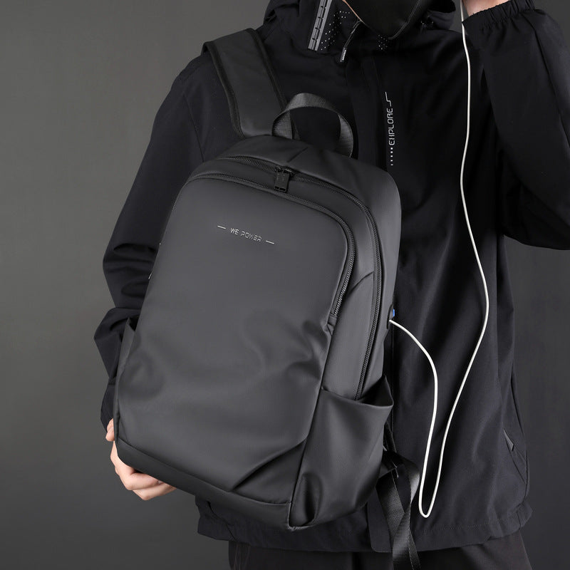 Anti-Theft Lightweight Large Work Computer Bag Business Backpack for Men 15 Inch-2