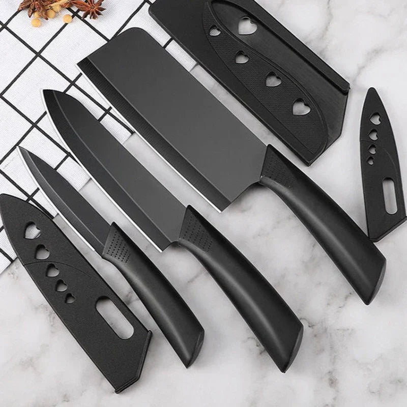3-Piece Stainless Steel Kitchen Knife Set – Non-Slip Handle & Multipurpose Design-1