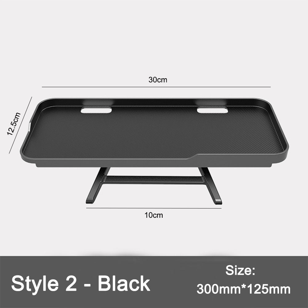 Rack TV Monitor Organizer Screen Top Storage Shelf Holder Practical Home Storage Computer Office Multi-functional Organizer-4