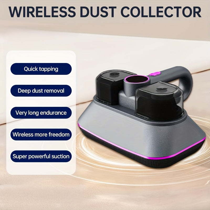 Wireless Dual-Cup Vacuum Cleaner with LED Display-3