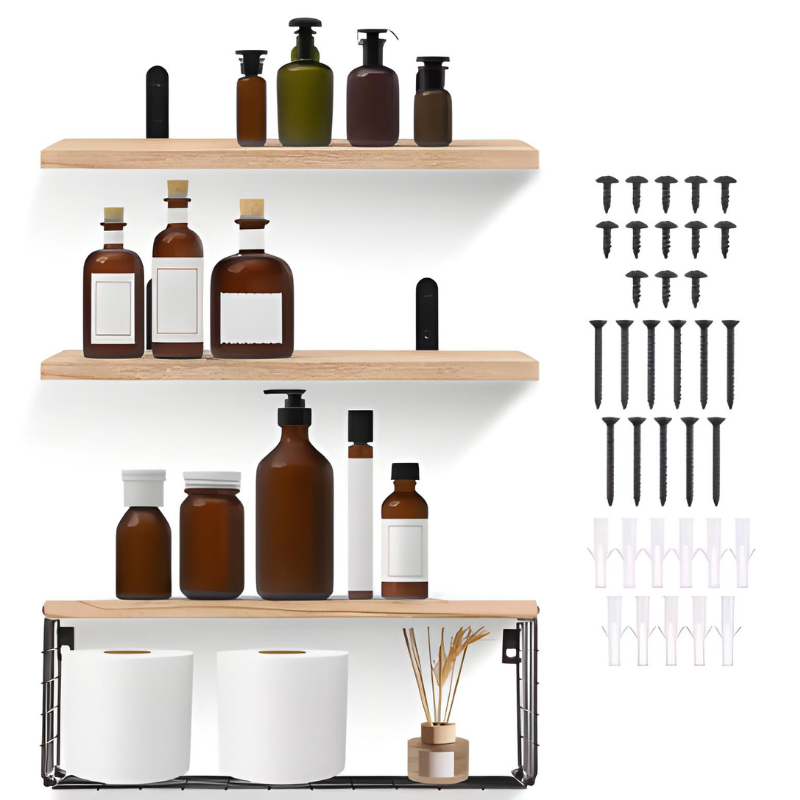 Wall Mounted Floating Shelves-1