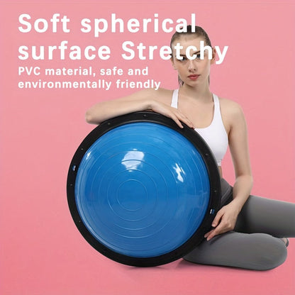 Flameproof Thickened Balance Ball for Adults(Blue)-2
