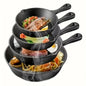 Pre-Seasoned Cast Iron Skillet Set (4pcs)-0