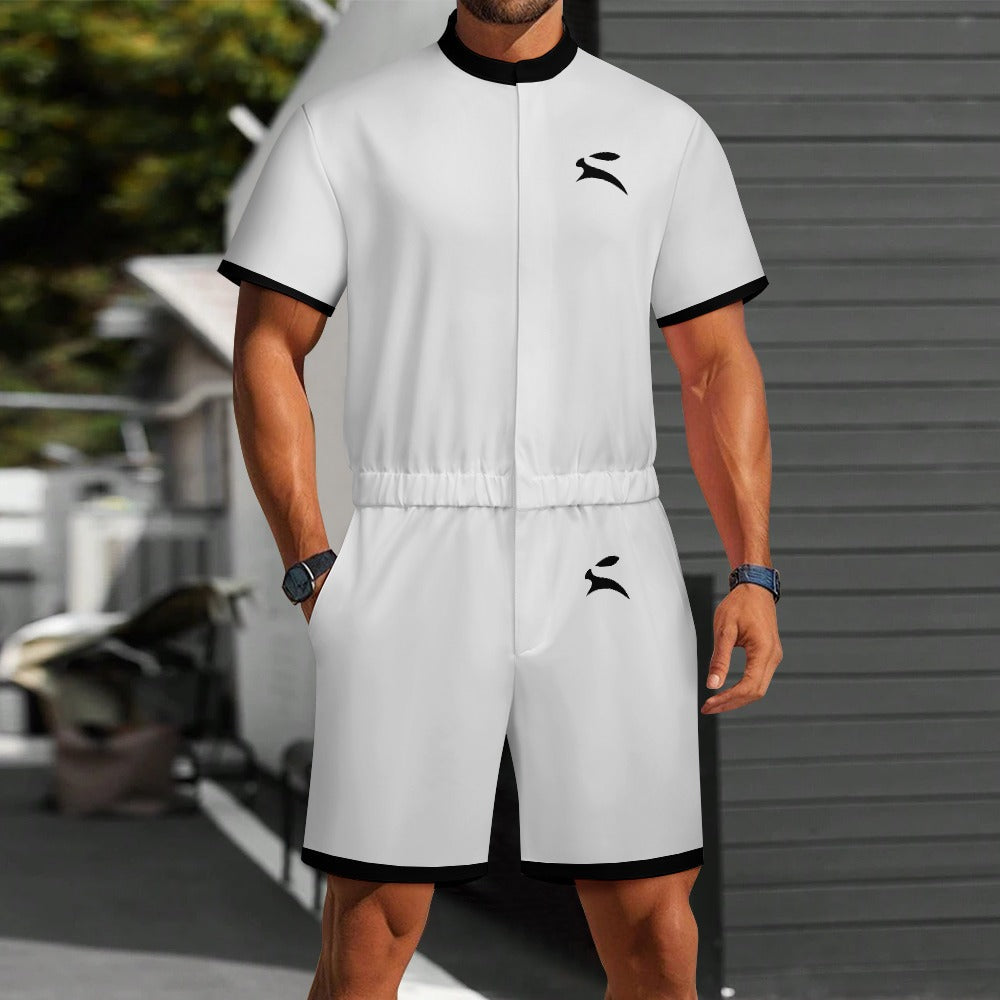 Grozavu | Air Layer Lounge Jumpsuit – Short Sleeve-1