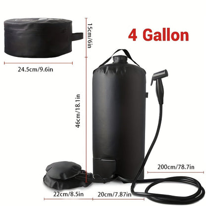 Shower Bag with Pump & Nozzle-2