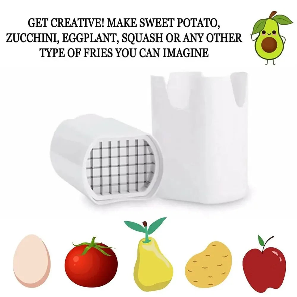 1PCS French Fry Cutter – Rapid Slicer & Veggie Chopper-3