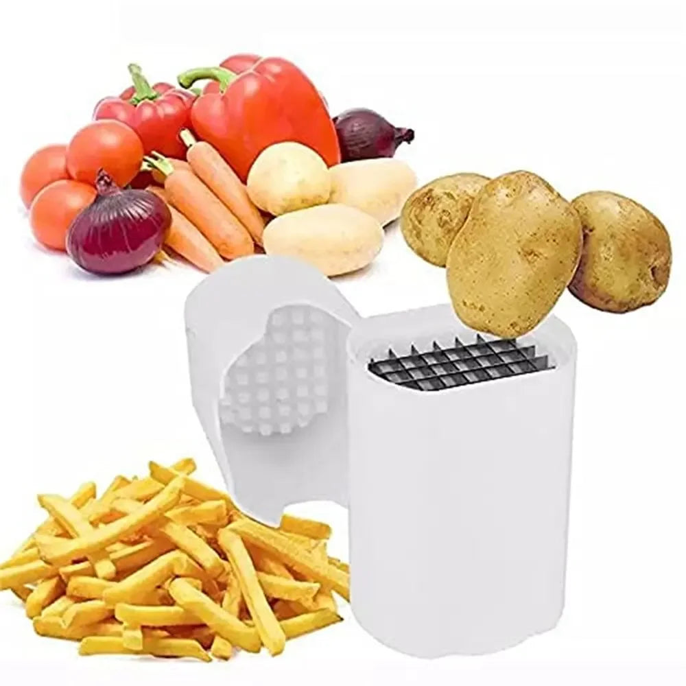 1PCS French Fry Cutter – Rapid Slicer & Veggie Chopper-1