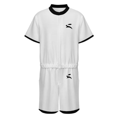 Grozavu | Air Layer Lounge Jumpsuit – Short Sleeve-4