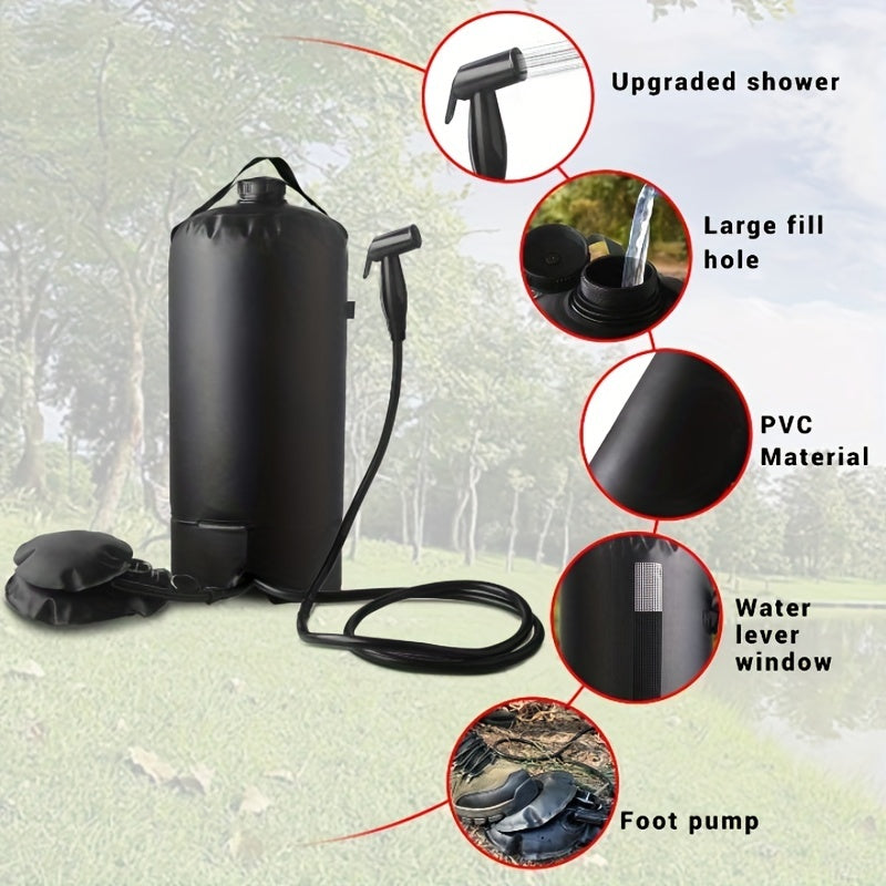 Shower Bag with Pump & Nozzle-1