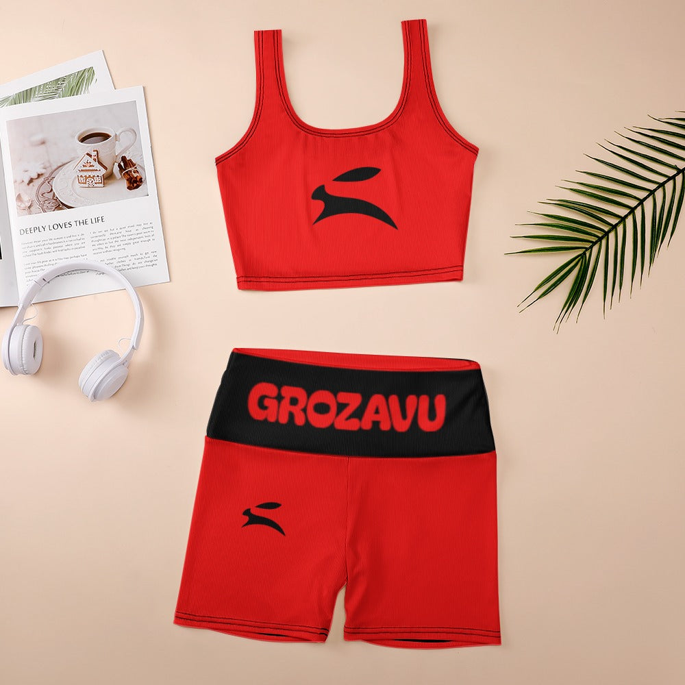 Grozavu | Yoga Vest Set-2