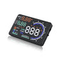 ADQ 5.5 OBD2 HUD A8 Digital Head-Up Display Speedometer Black-0