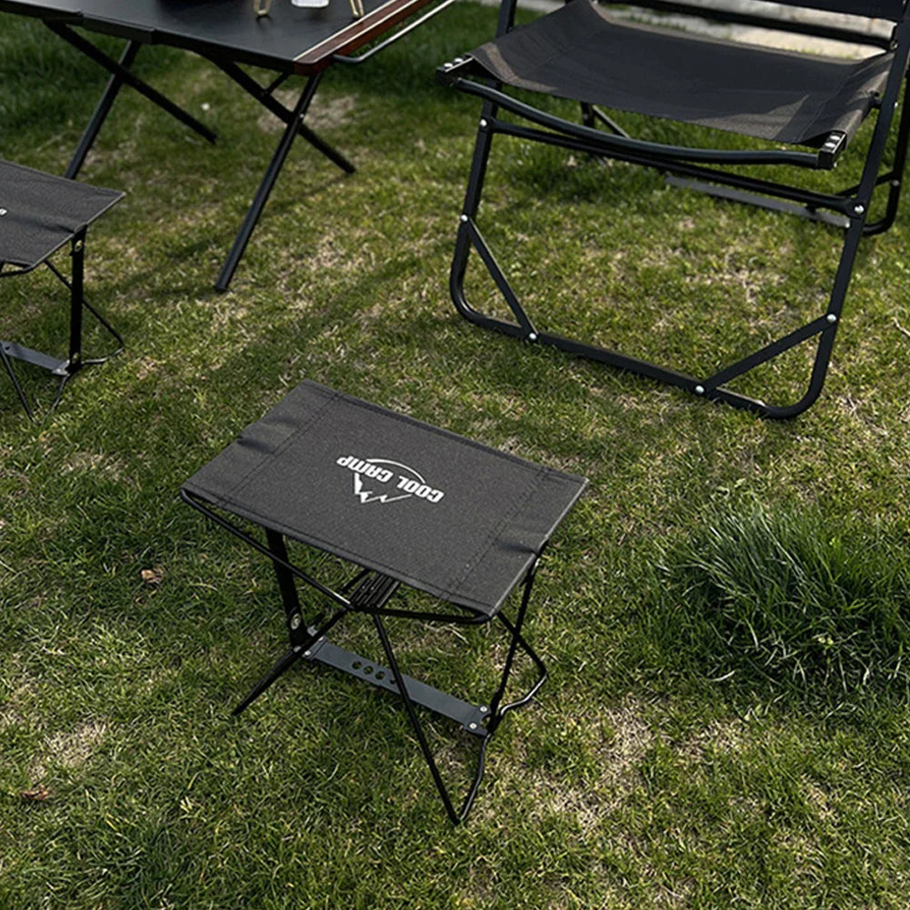 Oxford Cloth Folding Camping Stool – Portable Mini Chair-3