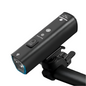 1000LM Smart Bike Headlight Vibration Light Sensing Black-0