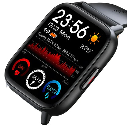 Smart Watch for Men and Women (Black)-1