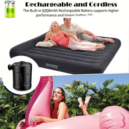 Wireless Electric Air Pump Rechargeable (5200mAh)-4
