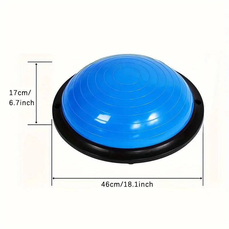Flameproof Thickened Balance Ball for Adults(Blue)-1