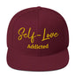 Self Love Addicted Snapback Hat with Embroidery-0