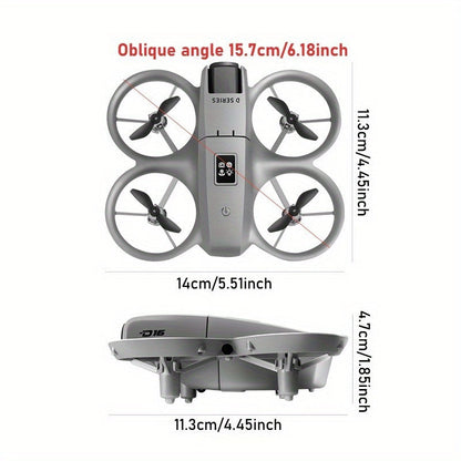 Dual Camera Drone with HD WiFi Control-3