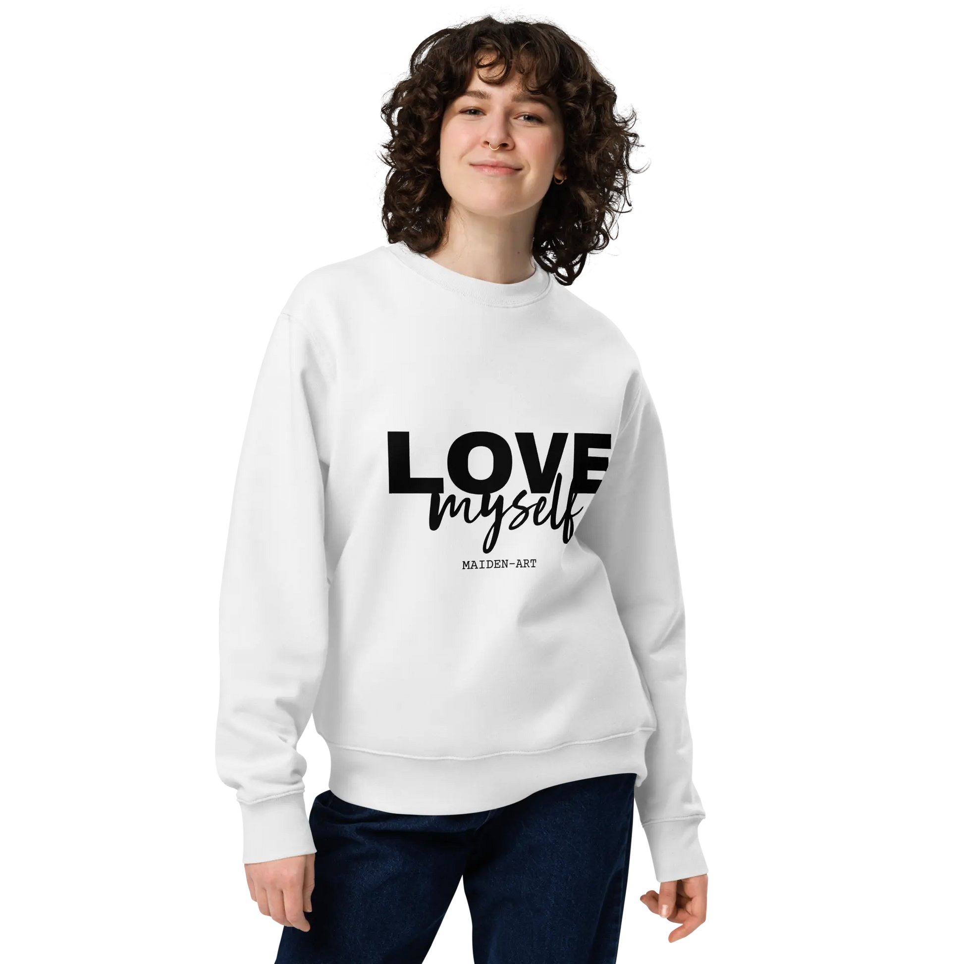 LOVE Myself - Unisex eco sweatshirt-3